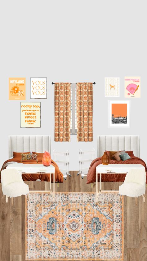 University of Tennessee dorm Tennessee Dorm Room, University Of Tennessee Dorm, Dorm Room Ideas, University Of Tennessee, Your Aesthetic, Creative Energy, Dorm Room, Tennessee, Room Ideas