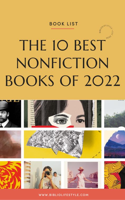 Book List - The 10 Best Nonfiction Books of 2022 Best Nonfiction Books 2023, Best Nonfiction Books, Books Of 2022, Books Of 2023, Expand Your Mind, Reading Slump, Feel Good Books, Best Audiobooks, Classic Childrens Books