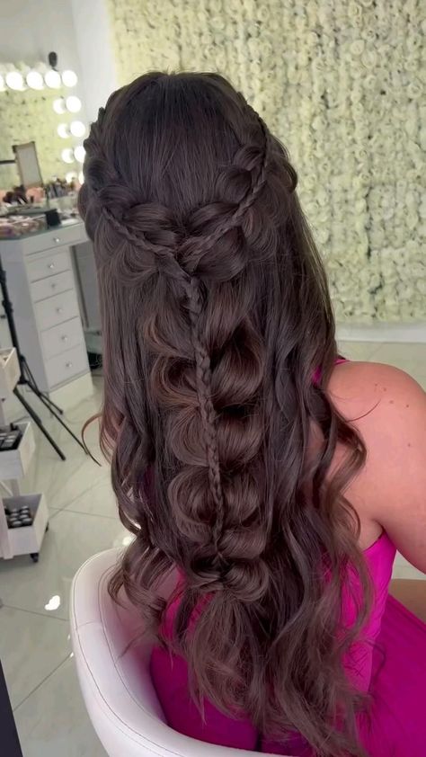 Hair Style Vedio, Easy Hairstyles For Thick Hair, Long Hair Wedding Styles, Hair Tips Video, Peinados Fáciles Para Cabello Corto, Hair Tutorials Easy, Front Hair Styles, Hair Tutorials For Medium Hair, Hair Up Styles