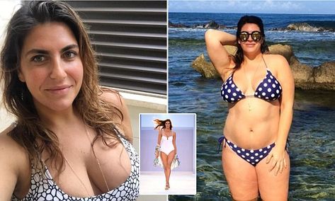 'The year I stopped feeling fat': Size 12 model embraces her curves Size 12 Body Image, Size 12 Body, Katie Sturino, Size 12 Model, Positive Images, Body Positive, Body Image, Tech News, Body Positivity