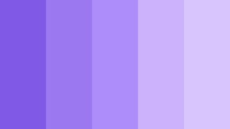 Purple Monochromatic, Color Palets, Lavender Color Palette, Drawing Challenges, Powerpoint Backgrounds, Violet Aesthetic, Monochromatic Color Palette, Pantone Colour Palettes, Purple Color Palettes