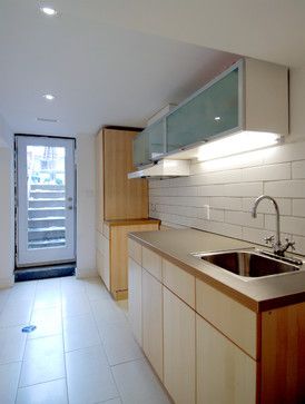 Bloordale Renovation modern-basement Basement Suite Ideas, Basement Tv Room, Basement Tv Rooms, Small Kitchen Layout, Basement Suite, Modern Basement, Suite Ideas, Basement Kitchen, Basement Apartment