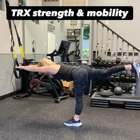 Trx Strength Workouts, Trx Pull Up, Trx Legs And Glutes, Trx Pull Up Progression, Overhead Squat, Hip Hinge, Trx Exercises, Back Extension, Trx Suspension Trainer