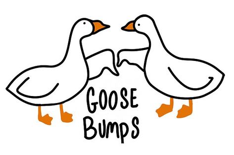 Silly Goose bumps by paddlesmack | Redbubble Pride 2024, Goose Bumps, Silly Goose, Clothing Logo, Journal Gift, Anime Music, Transparent Stickers, Iphone Skins, Mask For Kids