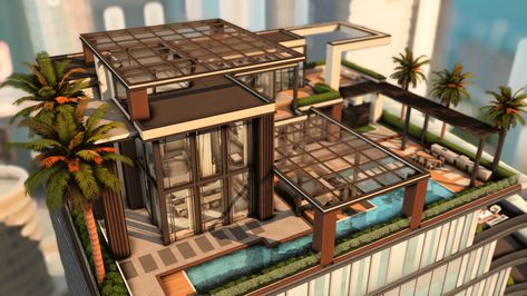 Luxury Penthouse - The Sims 4 Rooms / Lots - CurseForge Sims 4 City Living Penthouse, Sims 4 Penthouse Layout, Fountainview Penthouse Sims 4 Renovation, Sims 4 Penthouse Download, Sims 4 Penthouse Floorplan, Penthouse Sims 4, Penthouse Floorplan, Sims 4 Penthouse, Penthouse Building