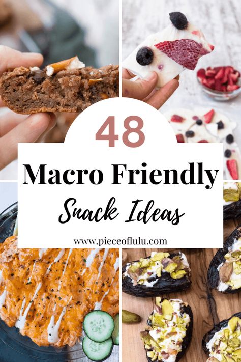 48 Macro Friendly Snack Ideas (Dietitian Approved!) Balanced Macro Snacks, Best Snacks For Macros, Macro Friendly Snack Ideas, Best Macro Snacks, Macro Friendly Finger Foods, Macros Snack Ideas, Macro Snacks On The Go, Macro Friendly Recipes Snacks, Easy Macro Friendly Snacks