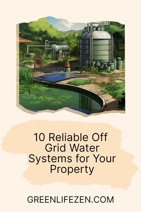 Discover 10 reliable off grid water systems that will transform your property into a haven of sustainability. From rainwater harvesting to hand pumps and permaculture swales, we’ve got you covered. Say goodbye to high utility bills and hello to a sense of belonging as you take control of your water supply. Let’s dive in and discover the possibilities that await you! #offgridwatersystem #offgridwatersystems #offgridsystem #offgridliving #watersystems Permaculture Swales, Off Grid Water System, Grey Water System, Off Grid System, Solar Energy Projects, Solar Power Diy, Rainwater Harvesting, Rain Barrel, Water Usage