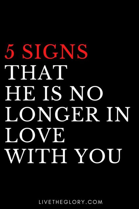 5 signs that he is no longer in love with you - Live the glory Deceived Quotes, No Longer In Love, Faded Quotes, Feeling Quotes, Letter For Him, Lost Interest, Relationship Goals Quotes, Hit Different, Love Message For Him