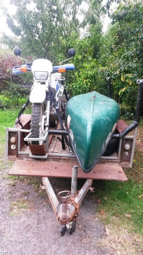 Canoe/ Motorbike Trailer: Motorbike Trailer, Canoe Trailer, Jeep Trailer, Kayak Trailer, Overland Trailer, Box Trailer, Motorcycle Sidecar, All-terrain Vehicles, Canoes