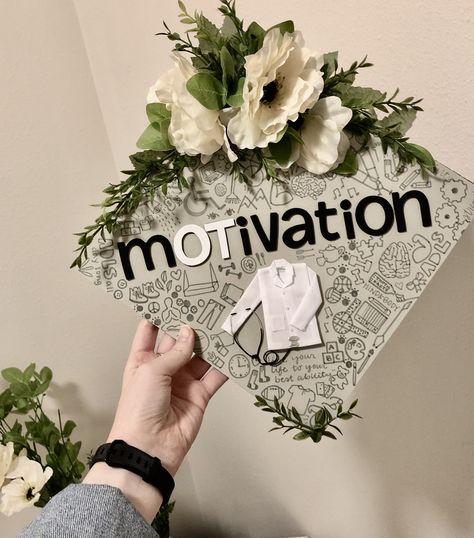 Ota Graduation Cap, Occupational Therapy Cap Decoration, Occupational Therapy Graduation Cap, Occupational Therapist Assistant, College Grad Cap Ideas, Grad Cap Decorated, Exercise Science, High School Graduation Cap, College Graduation Cap Decoration