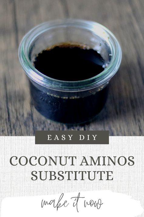 Avoiding soy? You can use coconut aminos instead! Coconut aminos are a healthier alternative to soy sauce and taste amazing! Homemade Coconut Aminos, Homemade Spice Mixes, Homemade Spice Mix, Keto Eating, Diy Coconut, Coconut Aminos, Keto Diets, Condiment Recipes, Renal Diet