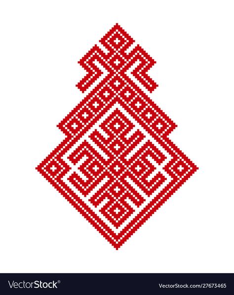 Russian Embroidery Patterns, Slavic Embroidery, Slavic Pattern, Russian Cross Stitch, Russian Embroidery, Embroidery Ornaments, Cross Stitch Geometric, Kilim Pattern, Graph Paper Art