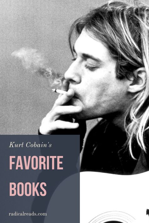 A list of books recommended by grunge rock icon Kurt Cobain, including work by William S. Burroughs, Charles Bukowski, Jack Kerouac and J.D. Salinger. Looking for more celebrity reading lists & book recommendations? Click through to the blog for books recommended by great writers, musicians, entrepreneurs and more! #kurtcobain #cobain #nirvana #grunge #90sgrunge #90s #90smusic #musicians #toread #tbr #books #reading #readinglist #booklist Books From Movies, Books With Aesthetic, Grunge Books To Read, Booktube Ideas, Click To Read, Grunge Books, Teen Fiction Books, Tbr Books, William S Burroughs