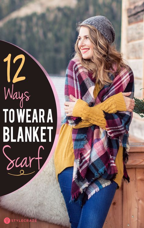 How To Wear A Blanket Scarf in 12 different ways - A Guide Womens Hats Fashion, How To Wear A Blanket Scarf, Head Scarf Tying, Pool Party Outfits, Celebrity Style Icons, Ways To Wear A Scarf, Scarf Style, Fashion Culture, Vintage Inspired Outfits