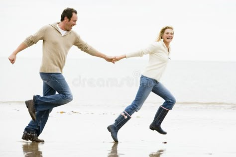 Couple running on beach holding hands. Smiling , #AD, #beach, #running, #Couple, #Smiling, #hands #ad Running Couple, Holding Hands Drawing, Couple Smiling, Running Pose, People Holding Hands, Man Anatomy, Beach Running, Couple Running, Couple Holding Hands