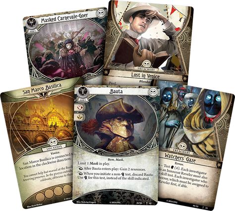 Carnevale of Horrors - Fantasy Flight Games Board Game Aesthetic, Tcg Card Design, Pirate Card, Card Game Design, Wwe Game, Arkham Horror, Game Card Design, Fantasy Flight Games, Board Game Design