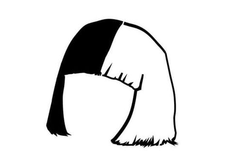 Sia Tattoo Ideas, Sia Tattoo, Sia Aesthetic, Sia Drawing, Sia Tattoos, Sia Wig, Sia Singer, Sia Kate Isobelle Furler, Sia Furler