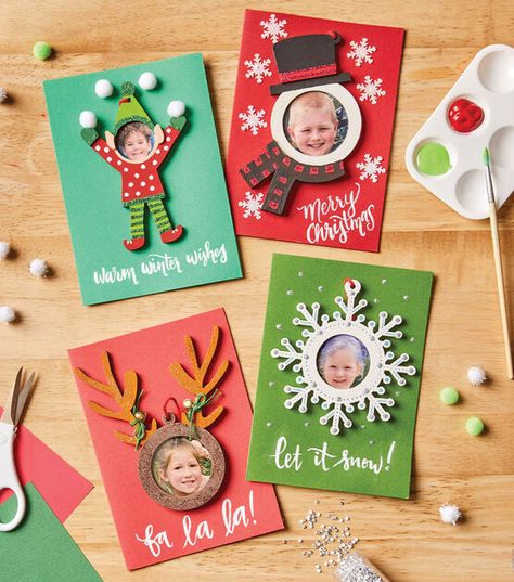 Class Christmas Gifts, How To Make Photo, Christmas Card Online, Christmas Card Ornaments, Christmas Week, Christmas Kindergarten, Fun Arts And Crafts, Holiday Floral, Crafts For Boys