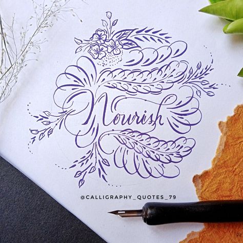 Letter Nourish in flourish Copperplate Calligraphy Calligraphy Flourishes, Nib Calligraphy, Copperplate Calligraphy, Calligraphy Quotes, Calligraphy Art, Art Artist, Calligraphy, Quotes, Art