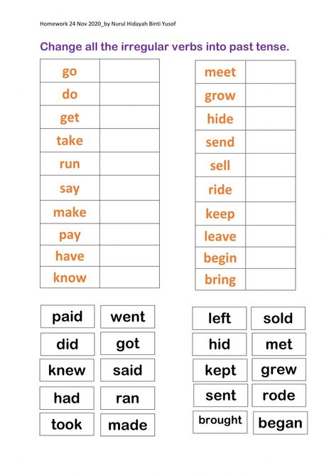 Tenses Of Verbs Worksheet, Verbs Tenses Worksheet, Verbs Worksheet Class 4, Past Simple Verbs Worksheets, Irregular Past Tense Verbs Worksheet, Past Verbs Worksheets, Simple Past Tense Worksheet For Grade 2, English Verbs Worksheets, Simple Past Tense Worksheet Grade 3