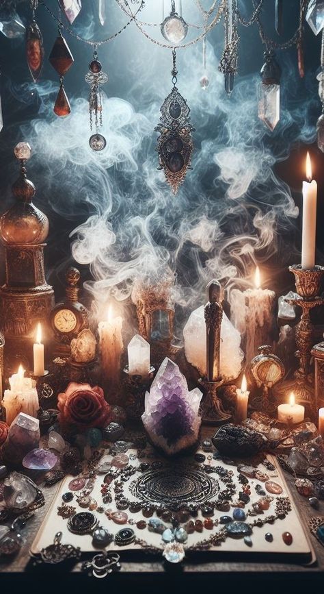 Astral Witch Aesthetic, Healing Witch Aesthetic, Crystal Magic Aesthetic, Wicca Wallpaper, Background Witchy, Nature Witch Aesthetic, Witchcraft Wallpaper, Witchy Background, Cosmic Witch