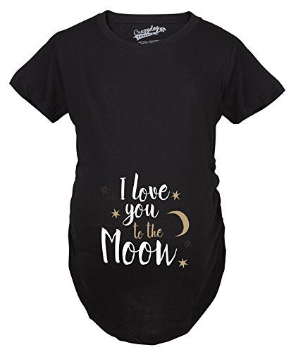 Maternity I Love You To The Moon Cute Pregnancy Announcement T shirt Black L * Click image for more details. (This is an affiliate link) #MaternityActivewears Cute Maternity Shirts, Announce Pregnancy, Moon Cute, Onesie Ideas, Starting A Family, Maternity Shirts, Cute Pregnancy Announcement, Nerdy Shirts, Hippie Baby