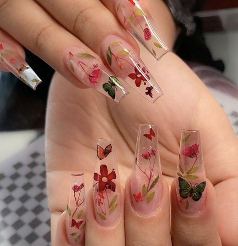 Mexican Inspired Nails Mexico, Nails Types, Polish On Natural Nails, Types Of Manicures, Mommy Time, Grunge Nails, Girly Acrylic Nails, Leather Footwear, Long Acrylic Nails Coffin