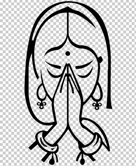 Namaste Symbol, Namaste Hands, Surya Namaskara, Monochrome Artwork, Black And White Clip Art, Namaste Art, Iphone Wallpaper Bright, Hand Clipart, Black Monochrome