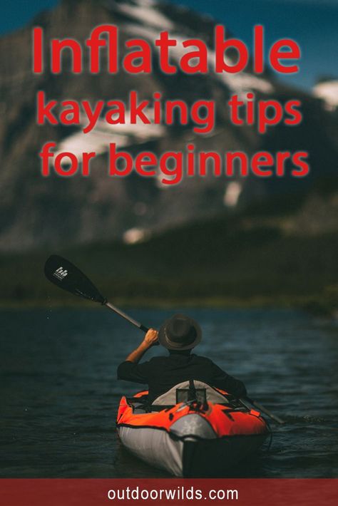 Read my guide to help get you started with your first inflatable kayak. #kayak #kayaking #inflatablekayak #kayakingtips Raft Boat, White Water Kayak, Kayaking Tips, Tandem Kayaking, Kayak Storage, Kayaking Gear, Kayak Camping, Kayak Accessories, Zip Line