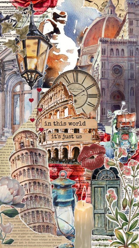 Una de las ciudades más bonitas que he visitado #collage #rome #roma #fondodepantallaroma #italia #italy #madeinitaly A Collage, Rome, In Love, Italy, Collage, Flowers, Travel