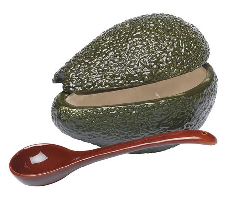 Prepworks by Progressive Guacamole Bowl with Spoon ** Additional details at the pin image, click it  : Mixing Bowls Avocado Bowl, Avocado Dip, Homemade Guacamole, Kitchen Things, Mixing Bowls, Serving Spoons, Nebraska Furniture Mart, Hand Painted Ceramics, Ceramic Painting