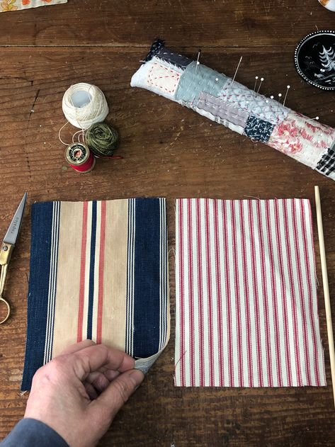 textile book tutorial part two – making the sections – ann wood handmade Textile Book, Basic Sewing Kit, Book Tutorial, Bookbinding Tutorial, Ann Wood, Spring Projects, Stitch Book, Wool Crafts, Slow Stitching