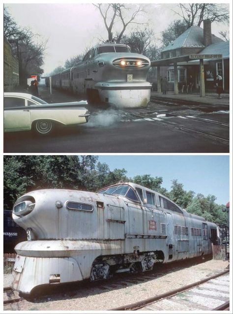 Road Pictures, Abandoned Train, Railroad Pictures, Railroad Photography, Train Art, Old Trains, Rock Island, Concept Car Design, Fallout 4