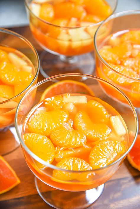 Jello With Oranges, Mandarins Orange Jello Salad, Orange Jello With Mandarin Oranges, Jello With Fruit Recipe, Jello With Mandarin Oranges, Orange Jello Recipes, Jello Recipes With Fruit, Orange Jello Salad Mandarin, Recipes With Mandarin Oranges