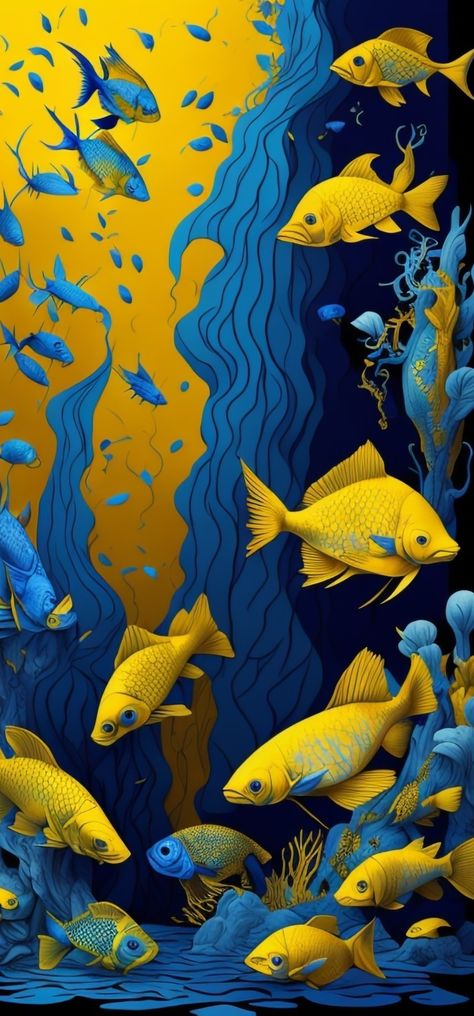 Fish Wallpaper Iphone, Tropical Fish Pictures, Vegetables Pictures, Camoflauge Wallpaper, Mermaid Background, Fish Paintings, Underwater Wallpaper, Gold Wallpaper Phone, Pinterest Wallpaper