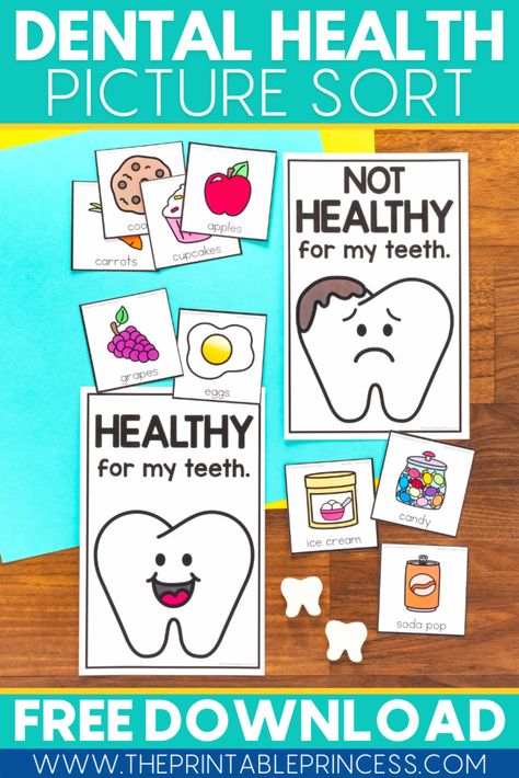 Dental Activities For Kindergarten, Teeth For Preschool, Dental Presentation For Kids, Dental Theme Preschool Activities, Dentist Activity For Preschool, Free Dental Health Printables, Preschool Dental Health Activities Free Printables, Dental Health For Preschool, Preschool Dentist Activities