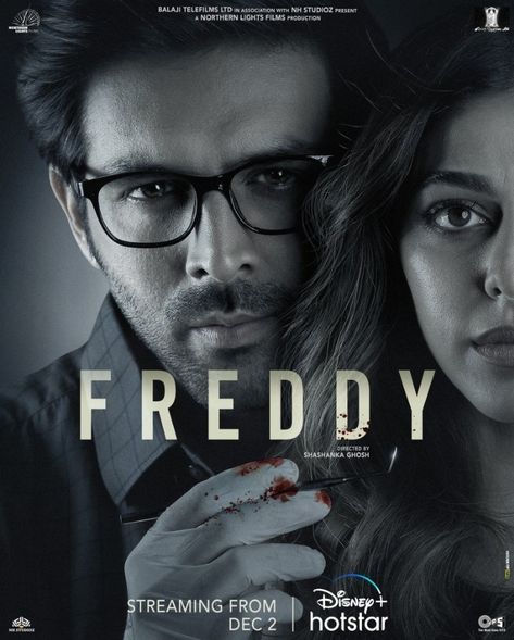 Kartik Aaryan & Alaya F Alaya F, Freddy Movie, Film Thriller, Romance Movie, Kartik Aaryan, Light Film, Thriller Movie, Thriller Movies, English Movies