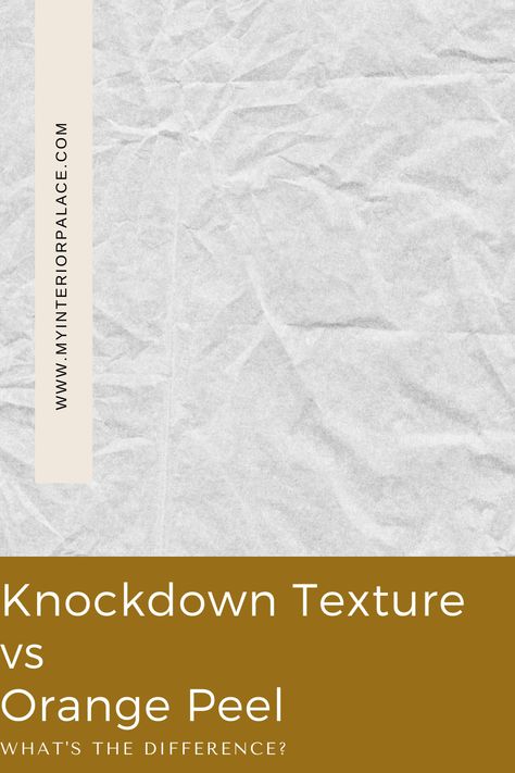 Most people are familiar with only a few basic and most popular finishes. Still, there are plenty of different options that can help you express your creativity and make the home feel like your own. Two techniques you should definitely consider are knockdown texture and orange peel. Below, I’ll take a closer look at these two techniques and compare knockdown texture vs orange peel to see how they stack up against each other. Light Orange Peel Wall Texture, Diy Orange Peel Texture, Orange Peel Ceiling Texture, Orange Peel Ceiling, Knockdown Texture, Orange Peel Walls, Orange Peel Wall Texture, Knock Down Wall, Drywall Mud