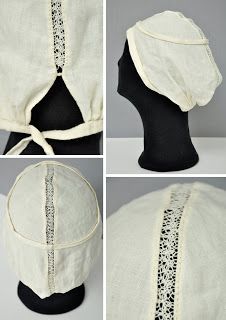 Arachne's Blog: The Cap of St. Birgitta - second version Medieval Hair, Medieval Dress Pattern, Medieval Hats, Historical Hats, Medieval Hairstyles, Medieval Garb, Medieval Clothes, Medieval Costume, Period Outfit