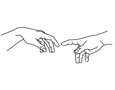 Hands Meeting Drawing, Hands Almost Touching Tattoo, Finger Touching Drawing, 2 Hands Drawing, Two Fingers Touching Tattoo, Fingers Touching Tattoo, Samsung Tablet Wallpaper Aesthetic, Two Hands Tattoo, Connecting Tattoos