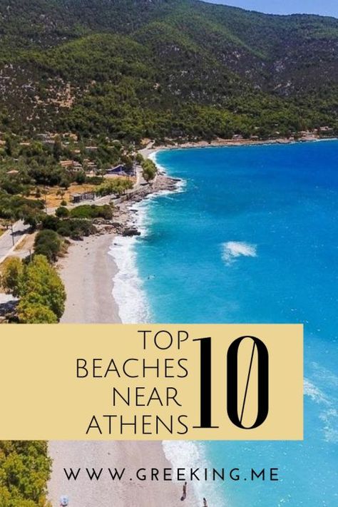 Top 10 beaches near Athens - Greeking.me Athens Greece Beaches, Athens Beach, Athens Travel, Greece Photography, Greece Beach, Venice Italy Travel, Greece Islands, Mykonos Greece, Crete Greece