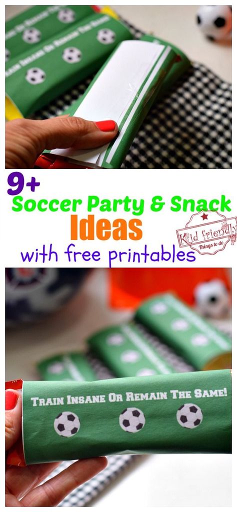 Soccer Snack Ideas, Soccer Game Snacks, Boys Soccer Birthday Party, Soccer Treats, Soccer Snacks, Soccer Party Favors, Soccer Birthday Party, Soccer Flags, Sports Theme Classroom