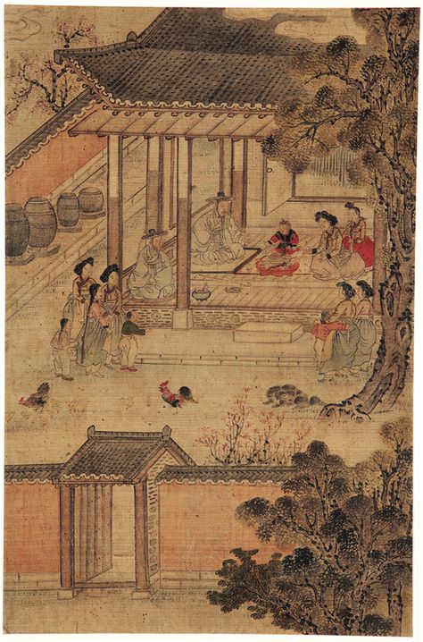 Ancient Korea, Joseon Dynasty, Korean Painting, Asian Art Museum, Asian Painting, Eastern Art, Chinese Architecture, China Painting, Up Book