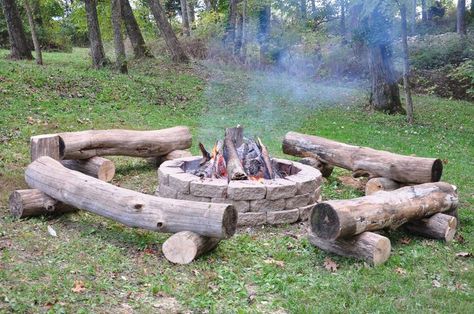 Cheap Fire Pit, Outdoor Fire Pit Seating, Outdoor Fire Pit Designs, Fire Pit Furniture, Backyard Seating, Fire Pit Seating, Fire Pit Area, Fire Pit Designs, Diy Fire Pit