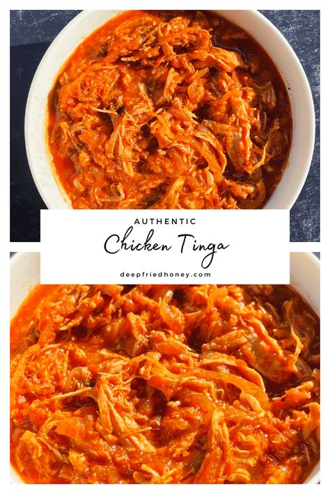 Chicken Tinga Tinga Recipe, Chicken Tinga Recipe, Chicken Tinga, Recipes Easy Quick, Chicken Wrap Recipes, Freezable Meals, Mexican Recipe, Recipes Authentic, Dinner Recipes Easy