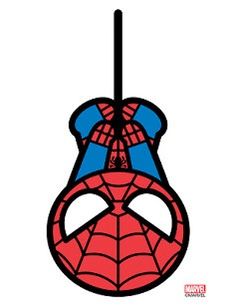 Spiderman Upside Down, Kawaii Spider, خريطة ذهنية, Spiderman Gifts, Baby Spiderman, Spiderman Cartoon, Spiderman Drawing, Hanging Upside Down, Seni Dan Kraf