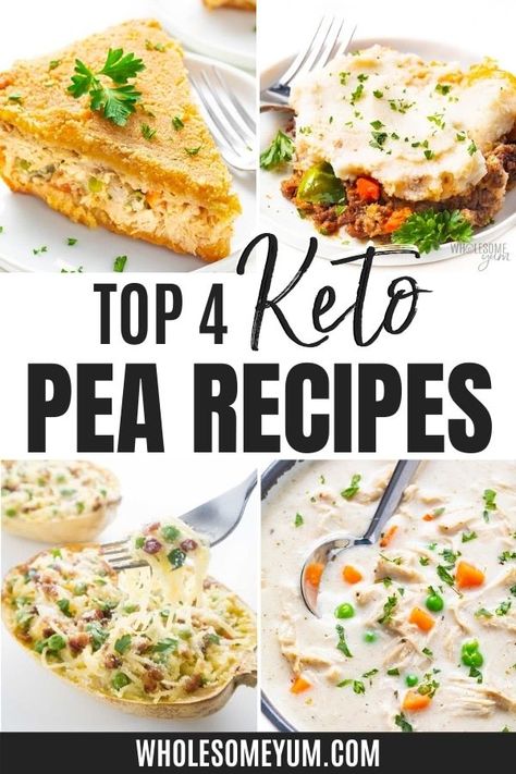 Yes, keto peas recipes are possible when they are used as part of a recipe in moderation. These are the best low carb ways to enjoy peas! Keto Peas Recipe, Are Chickpeas Keto Friendly, Keto Pea Soup, Canned Peas And Carrots Recipe, Recipes With Peas, Canned Vegetable Recipes, Fresh Pea Recipes, Keto Veggies List Net Carbs, Peas And Carrots Recipe