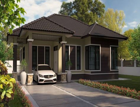 Beli Rumah Zero Deposit @ 010-9335948: KELANTAN : 1 Sty Banglo 4r2b 5300sf Mukim Jerus Pa... 5 Year Plan, Plan Layout, N Design, Simple House Design, Share Button, Year Plan, Modern House Plans, Simple House, Modern House Exterior