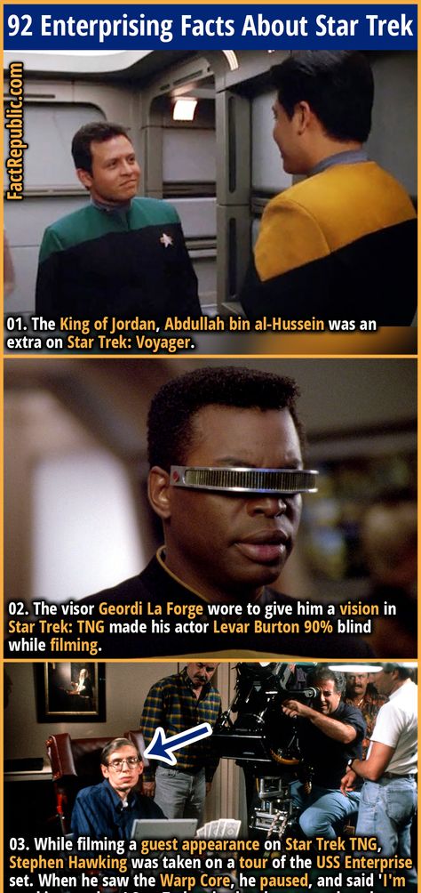 movies films hollywood startrek tvseries fans Star Trek Gif, Star Trek Quotes, Star Trek Rpg, Star Trek Actors, Star Trek Crew, Star Trek Models, Star Trek Ds9, Fact Republic, New Star Trek