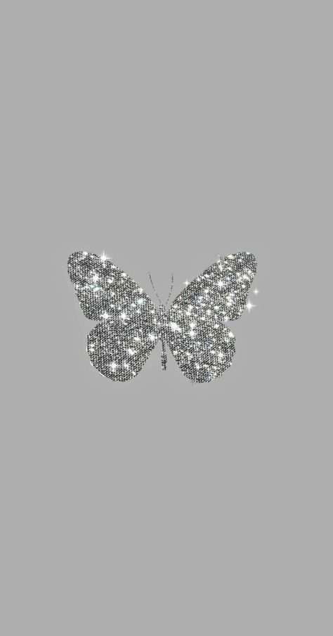 Glitter Butterfly Wallpaper, Silver Wallpaper Aesthetic, Silver Aesthetic Wallpaper, Iphone Wallpaer, Wallpaper Corazones, Sparkle Butterfly, Frames Design Graphic, Glitter Phone Wallpaper, Flower Background Iphone